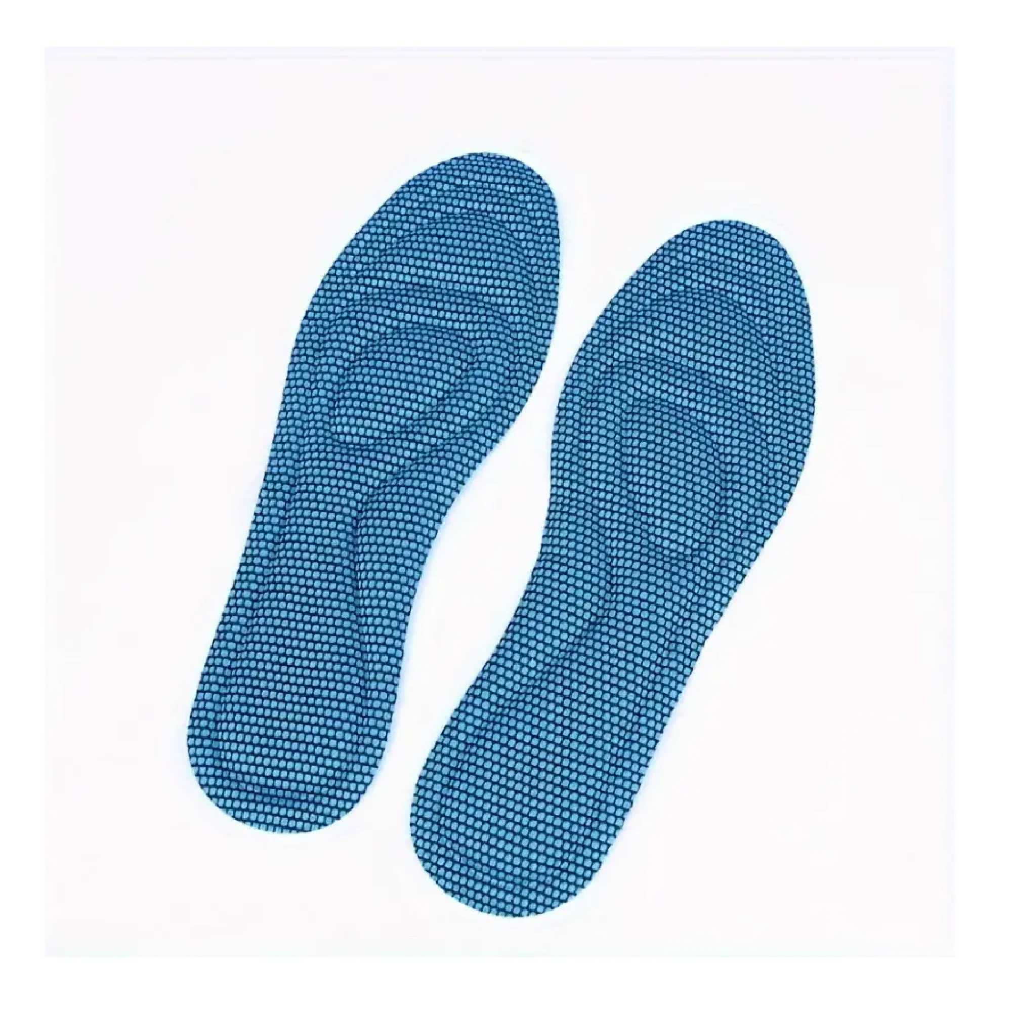 1 Pair 4D Memory Foam Nano Antibacterial Insoles, Deodorant Sweat Absorption Foot Care Inserts