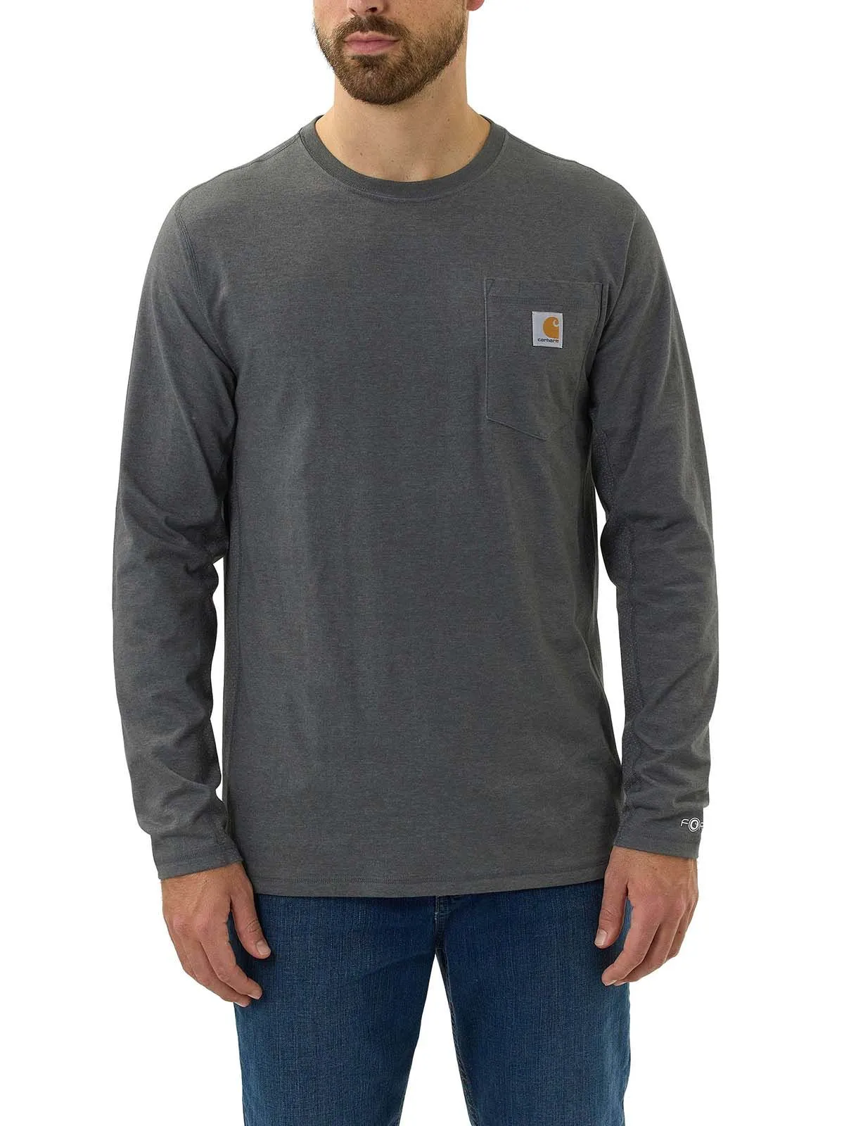 104617&#x20;Work&#x20;T-shirt&#x20;Long&#x20;Sleeve&#x20;Force&#x20;Flex&#x20;-&#x20;Carhartt