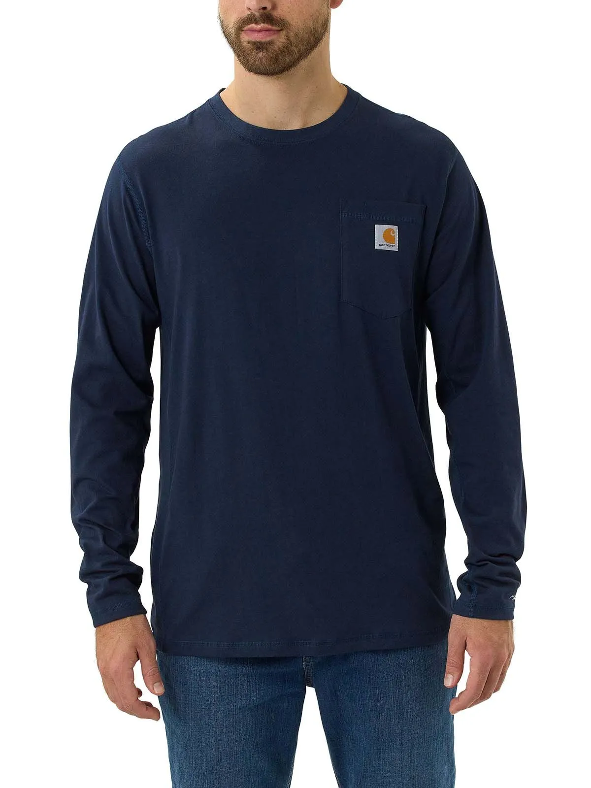 104617&#x20;Work&#x20;T-shirt&#x20;Long&#x20;Sleeve&#x20;Force&#x20;Flex&#x20;-&#x20;Carhartt