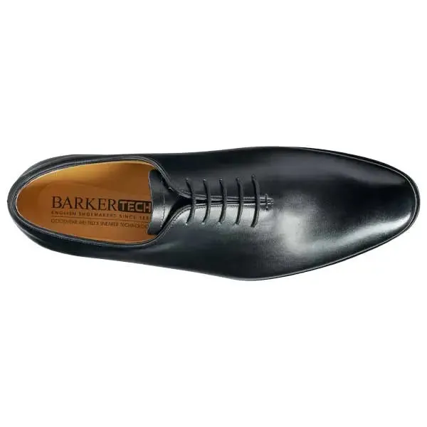 30% OFF BARKER Armstrong Shoes - Mens Whole Cut Oxford - Black Calf Size: UK 10