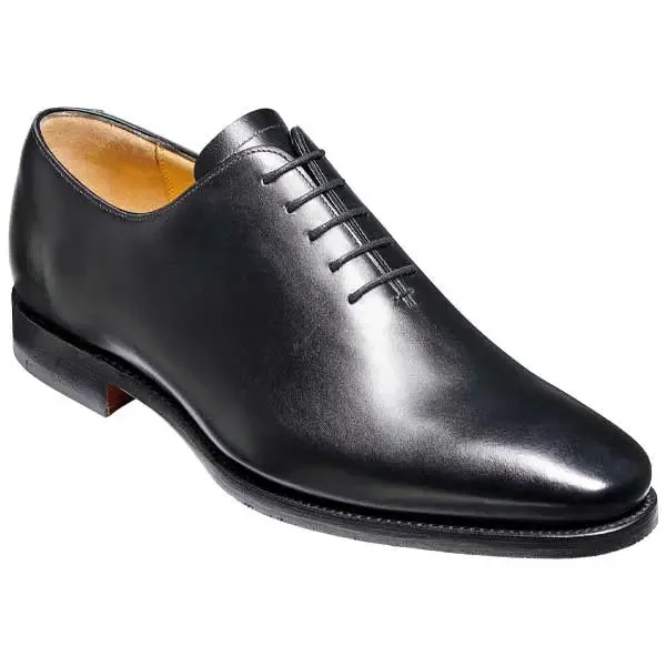 30% OFF BARKER Armstrong Shoes - Mens Whole Cut Oxford - Black Calf Size: UK 10