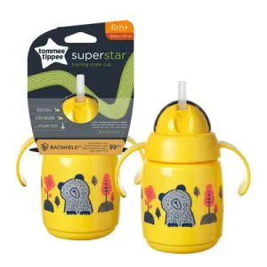 300ML Straw Cup Yellow Tommee Tippee