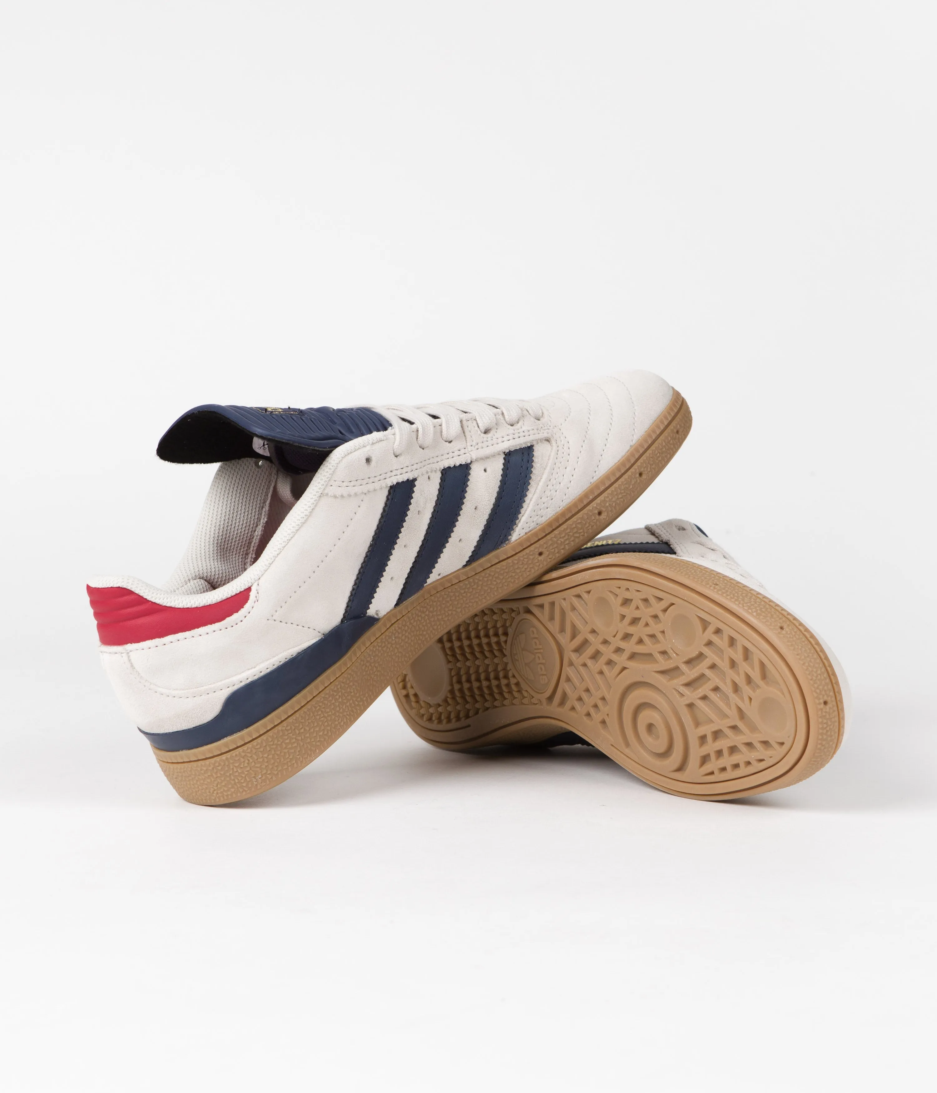 Adidas Busenitz Shoes - Clear Brown / Shadow Navy / Scarlet