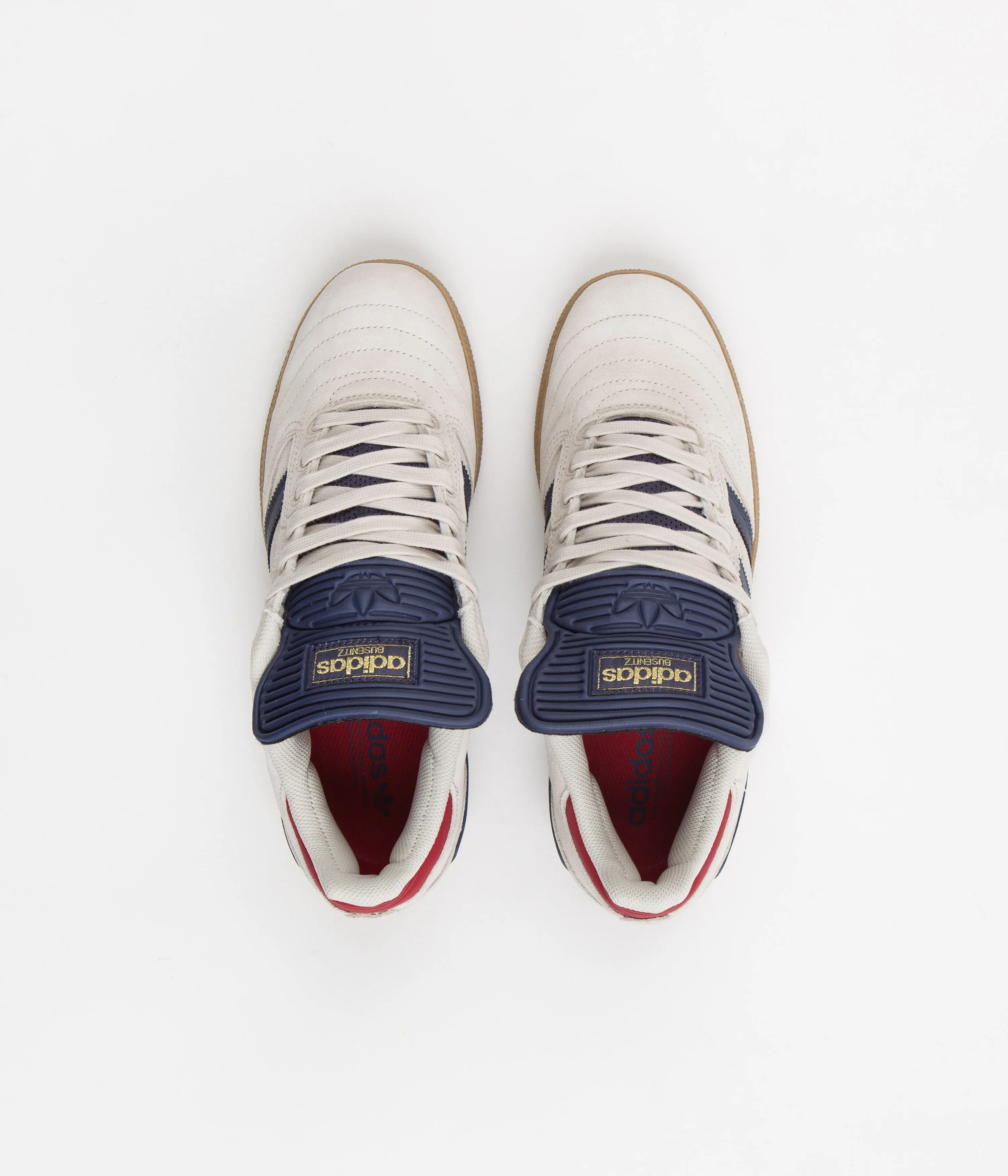 Adidas Busenitz Shoes - Clear Brown / Shadow Navy / Scarlet