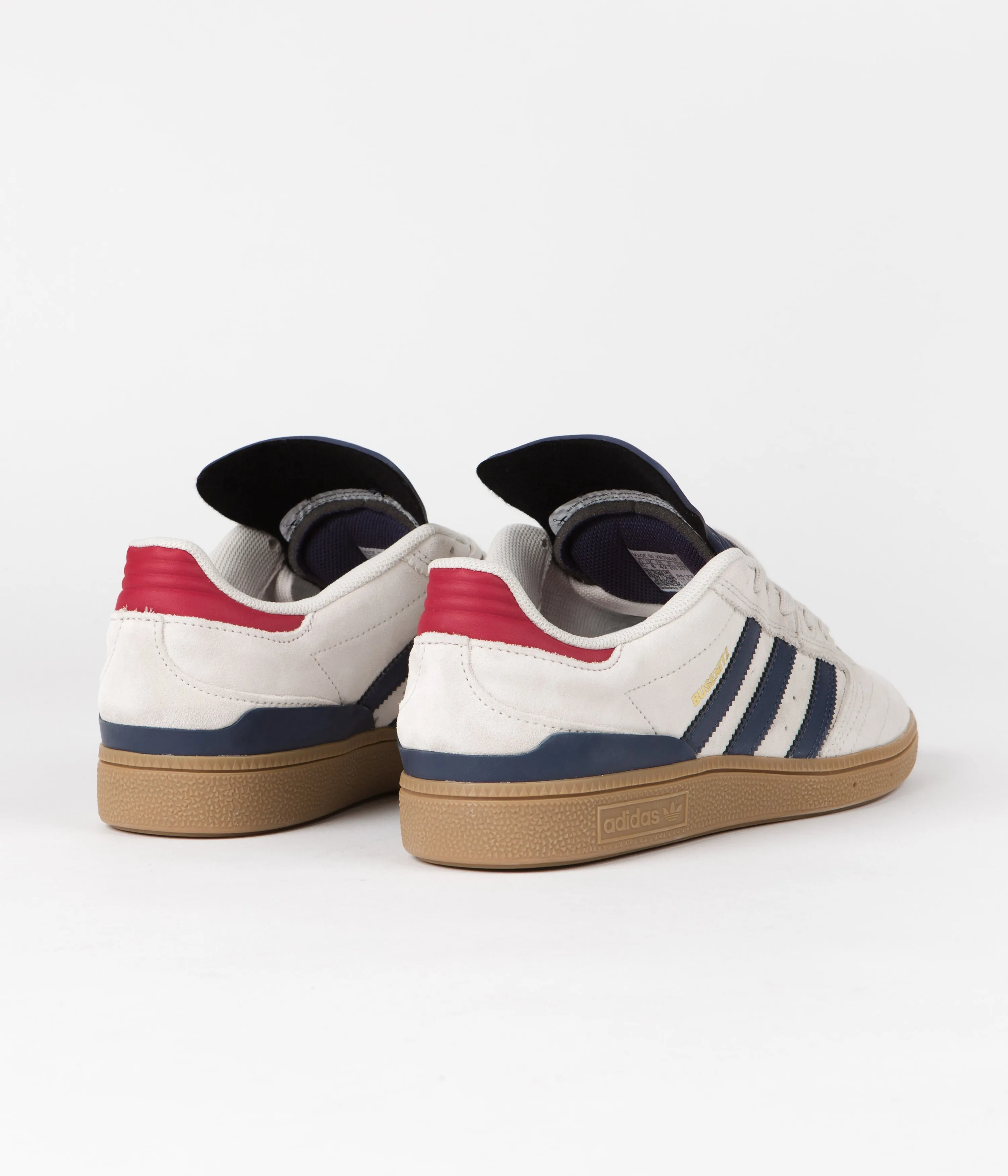 Adidas Busenitz Shoes - Clear Brown / Shadow Navy / Scarlet