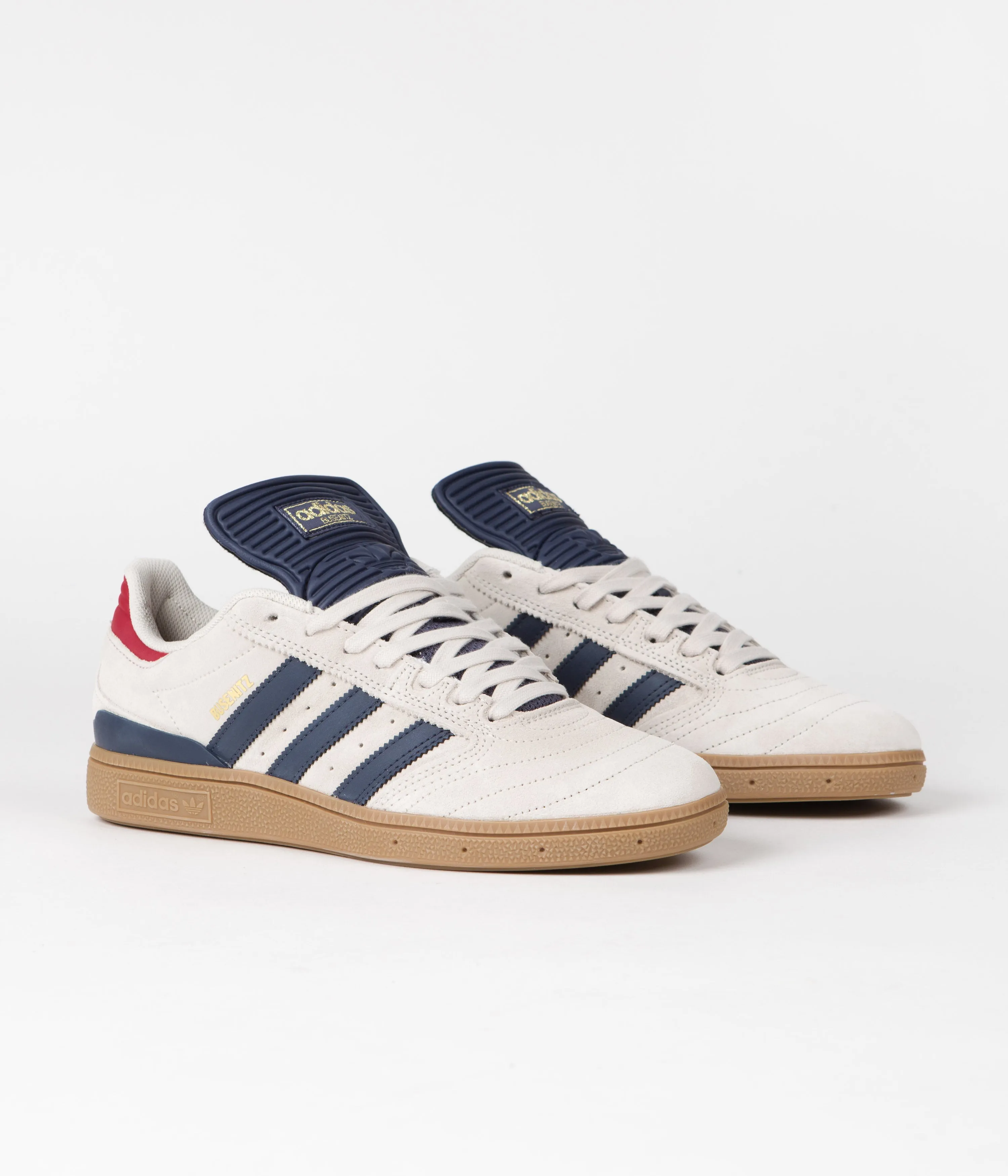 Adidas Busenitz Shoes - Clear Brown / Shadow Navy / Scarlet