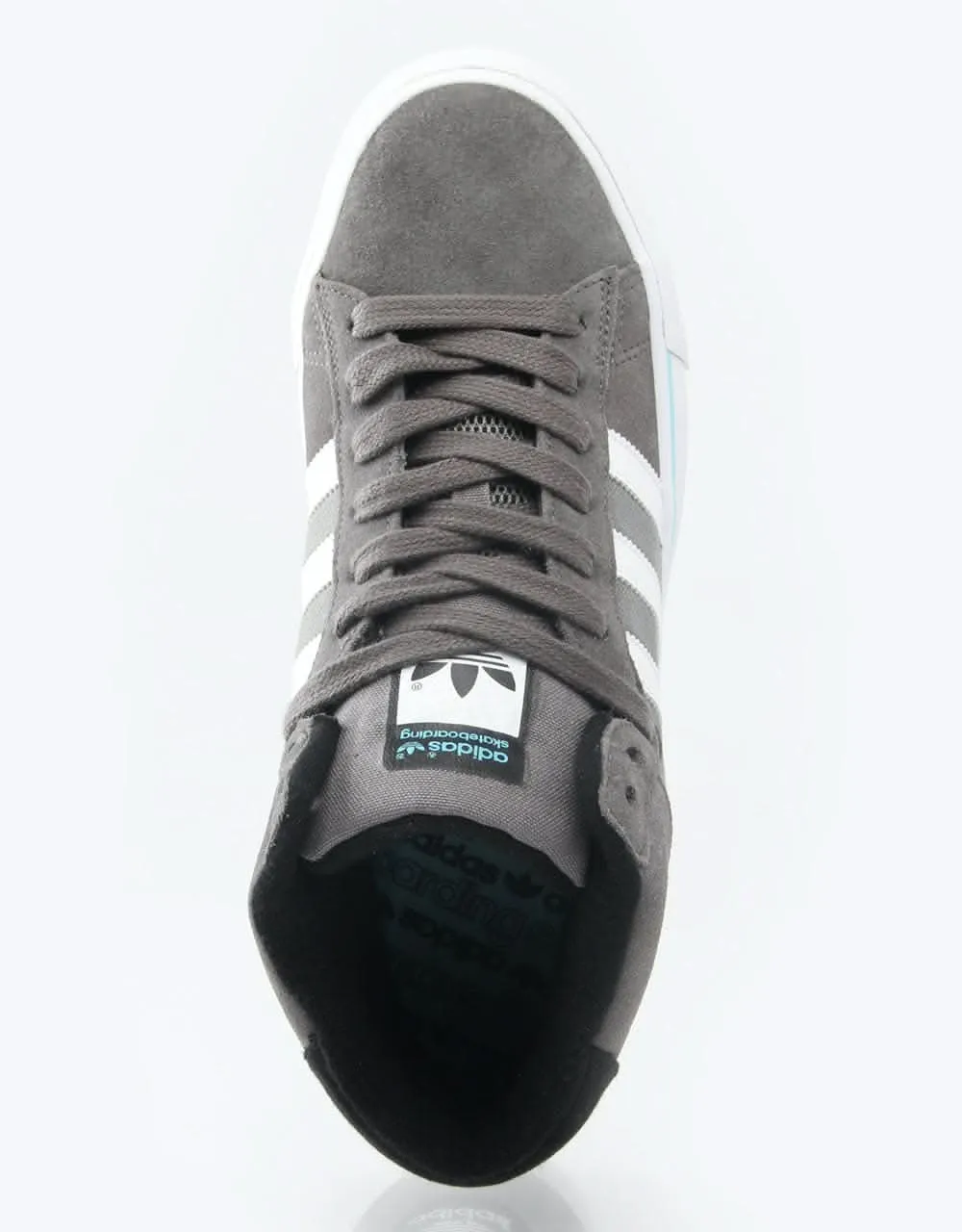 adidas Campus Vulc Mid Skate Shoes - Cinder/White/Black