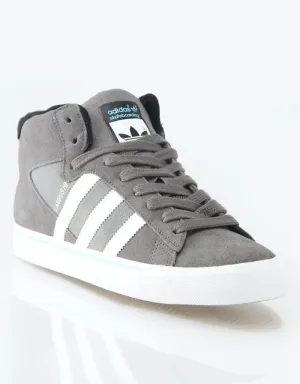 adidas Campus Vulc Mid Skate Shoes - Cinder/White/Black