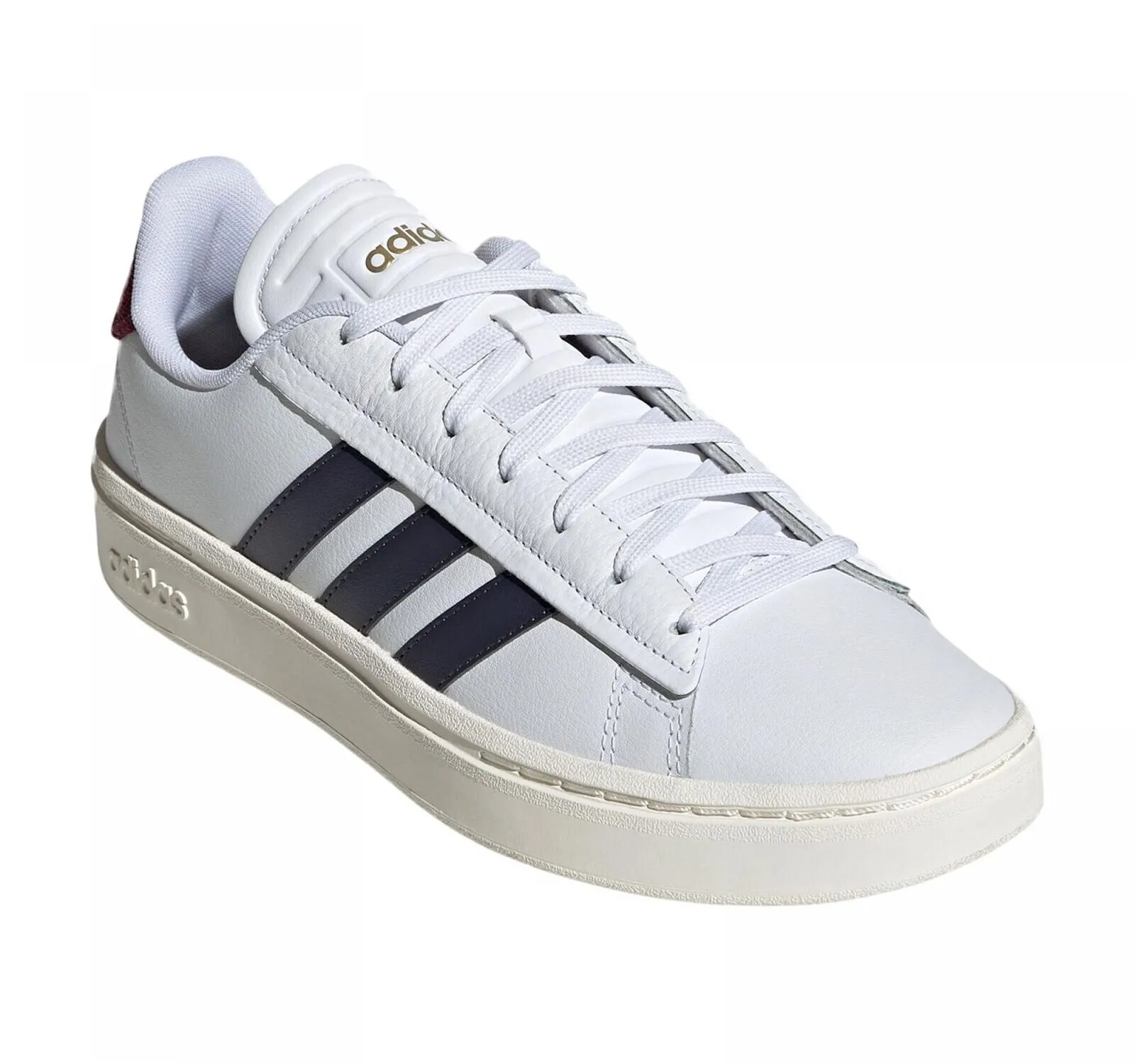 Adidas Men's Grand Court Alpha Tennis Shoes GY7983 White / Shadow Navy 8