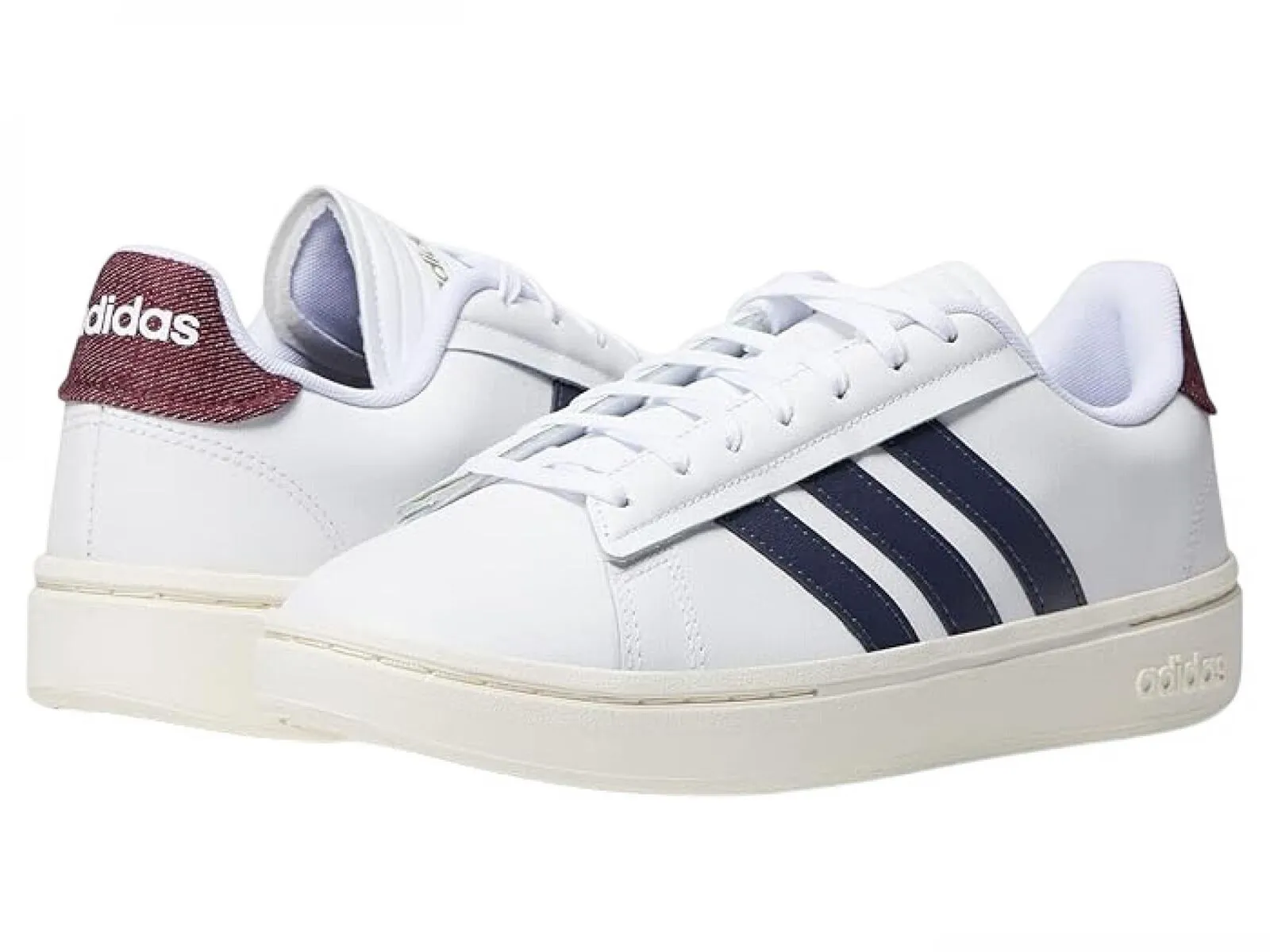 Adidas Men's Grand Court Alpha Tennis Shoes GY7983 White / Shadow Navy 8