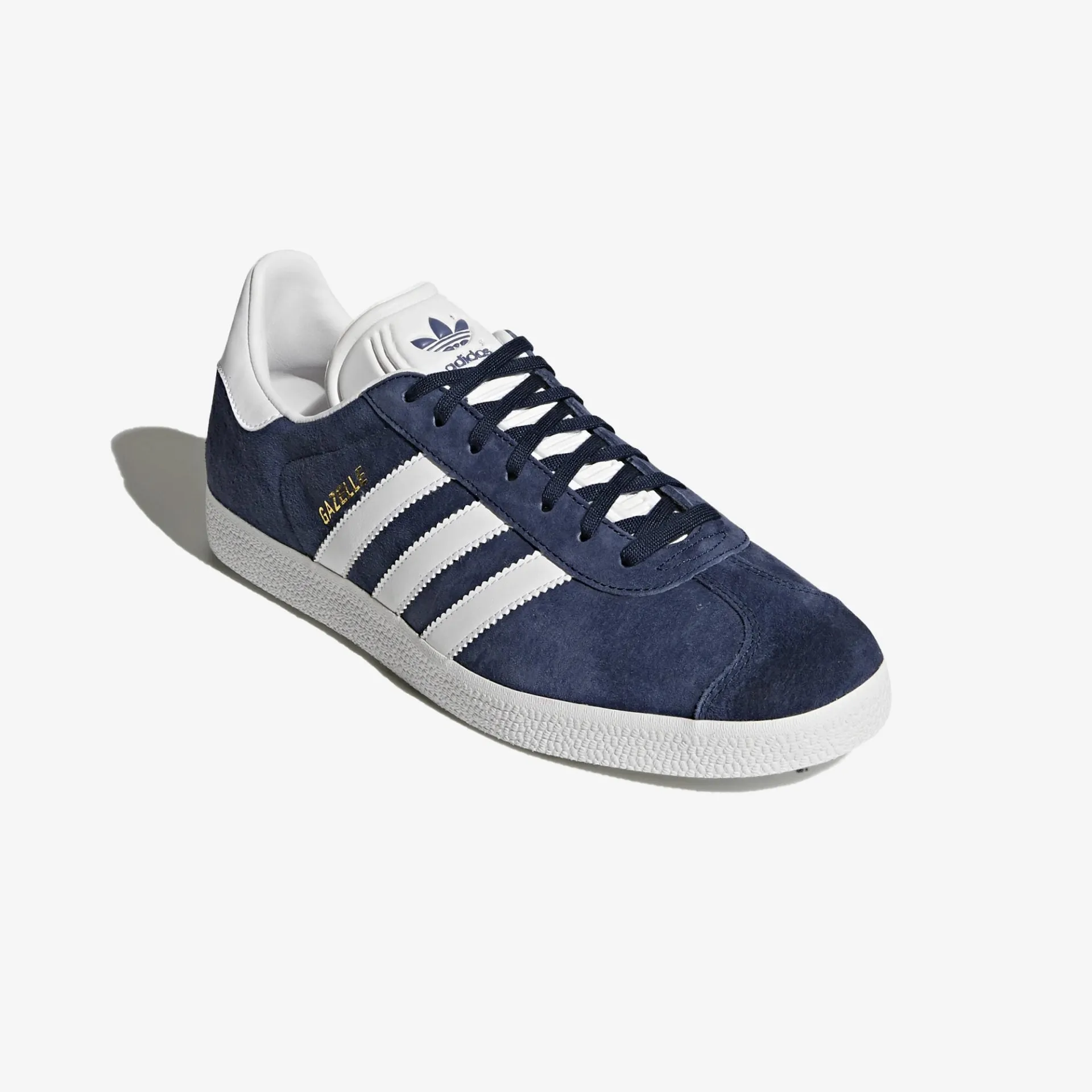 Adidas Originals | GAZELLE  { NAVY/WHITE