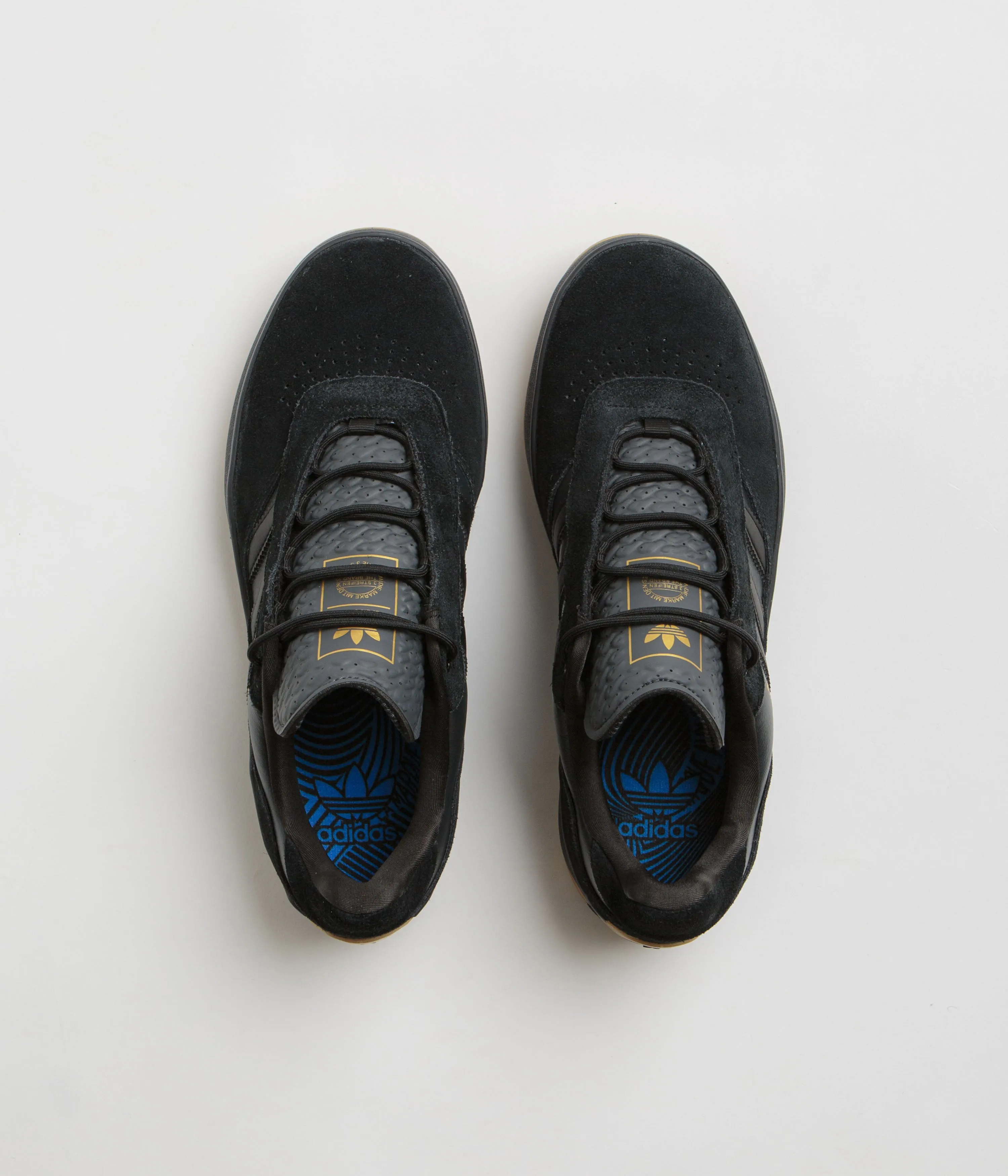 Adidas Puig Shoes - Core Black / Carbon / Gold Metallic