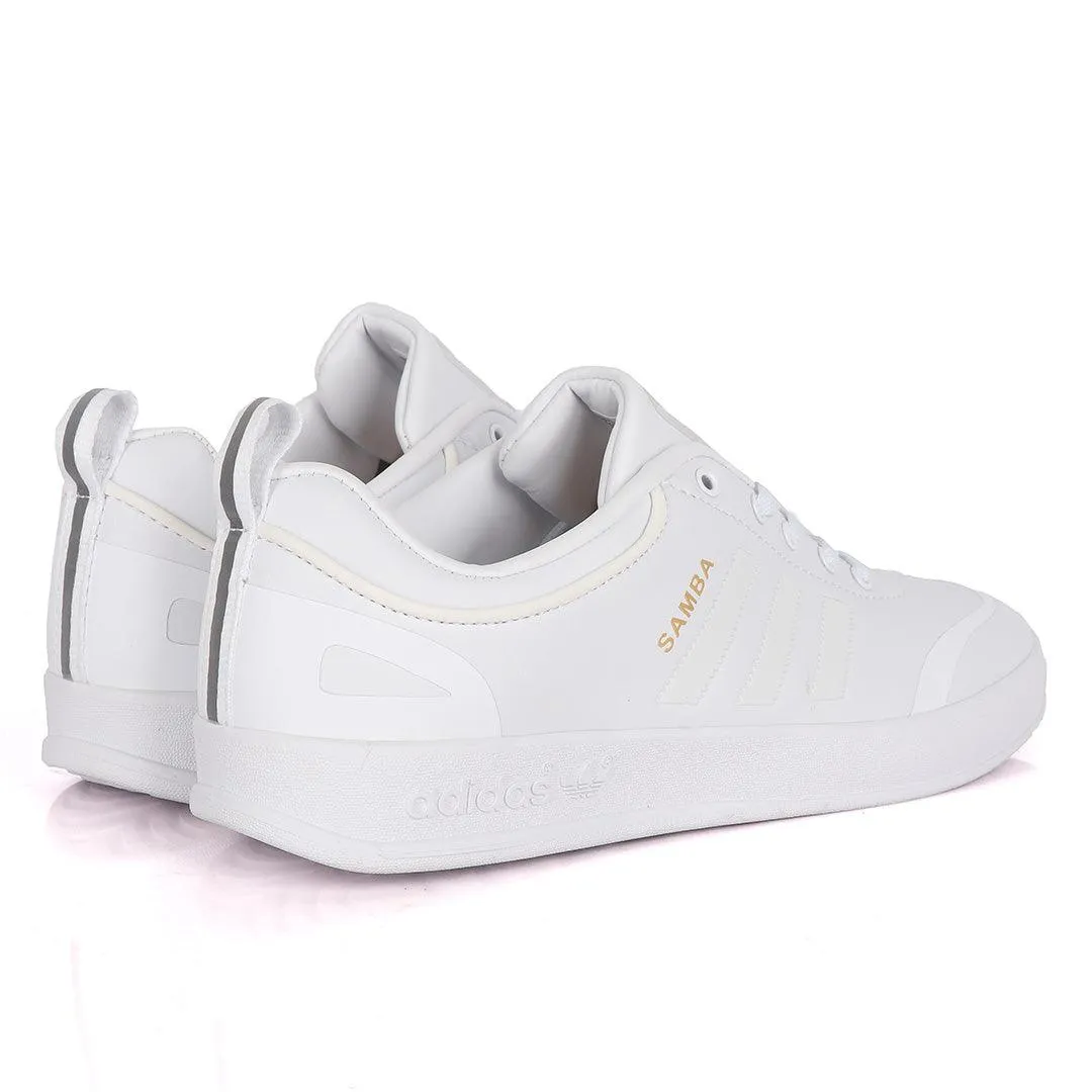 Adidas Samba Palace All White Sneakers