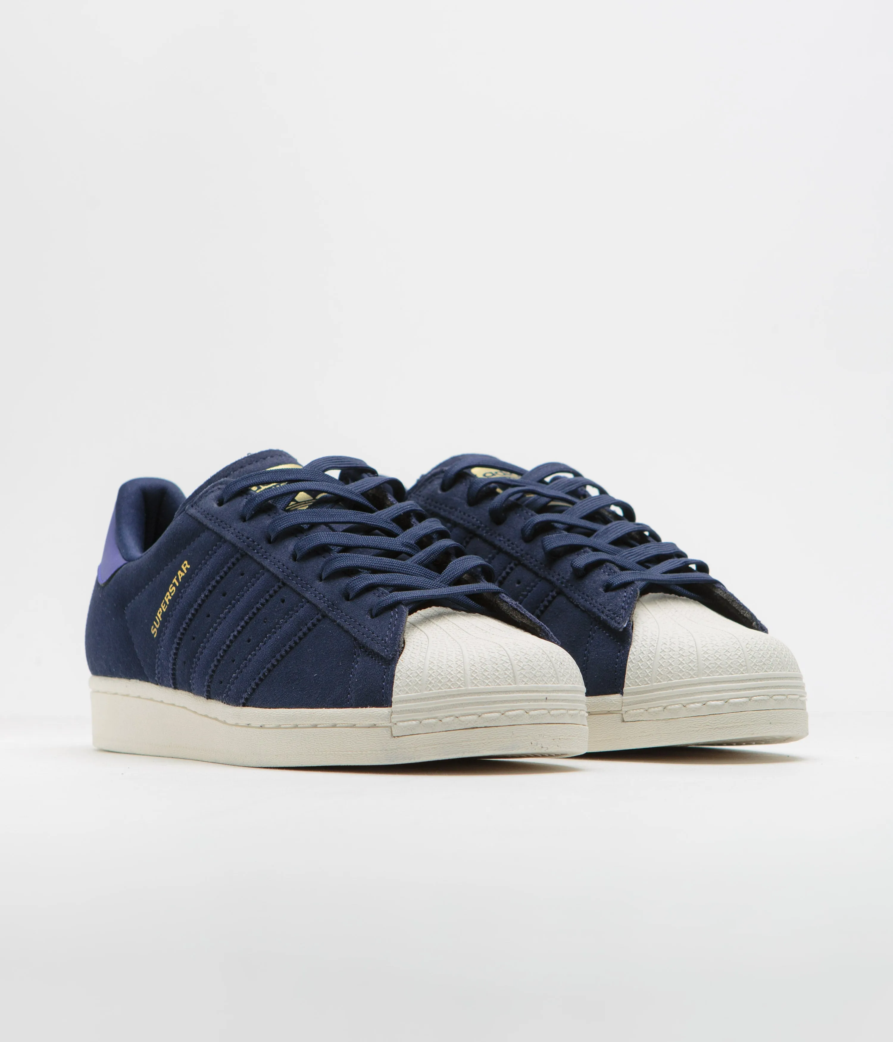 Adidas Superstar ADV Shoes - Dark Blue / Team Royal Blue / Gold Metallic