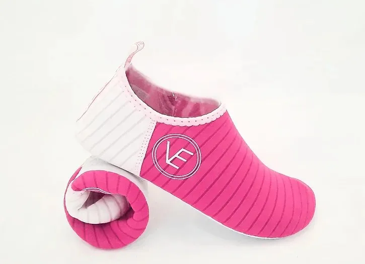 Adult 'The Cool' Hot Pink Recyclable Water Shoe with White Sole