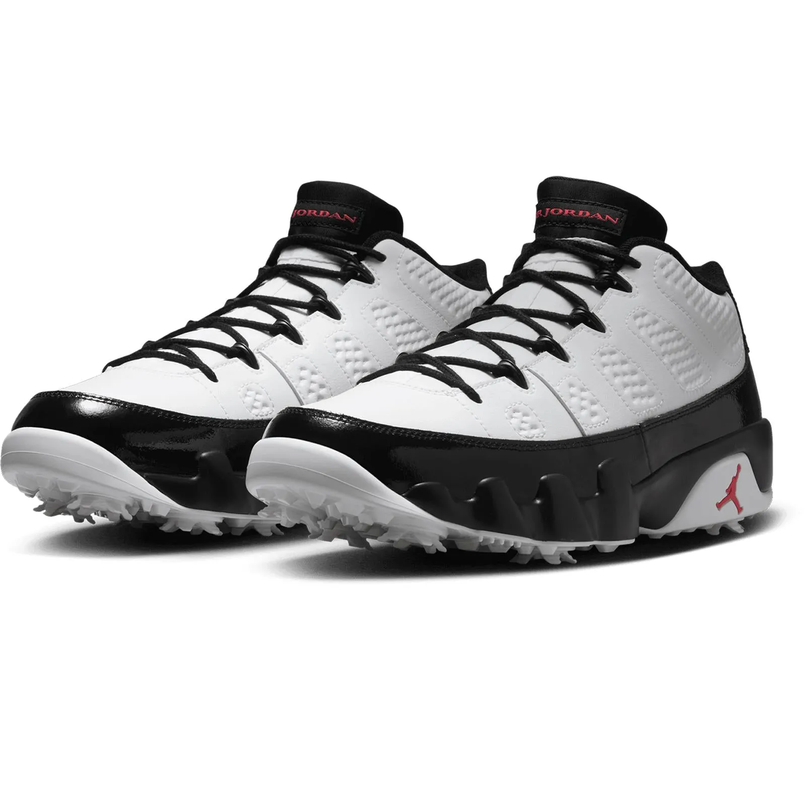 Air Jordan 9 Retro Golf Shoes White/Red - SS24