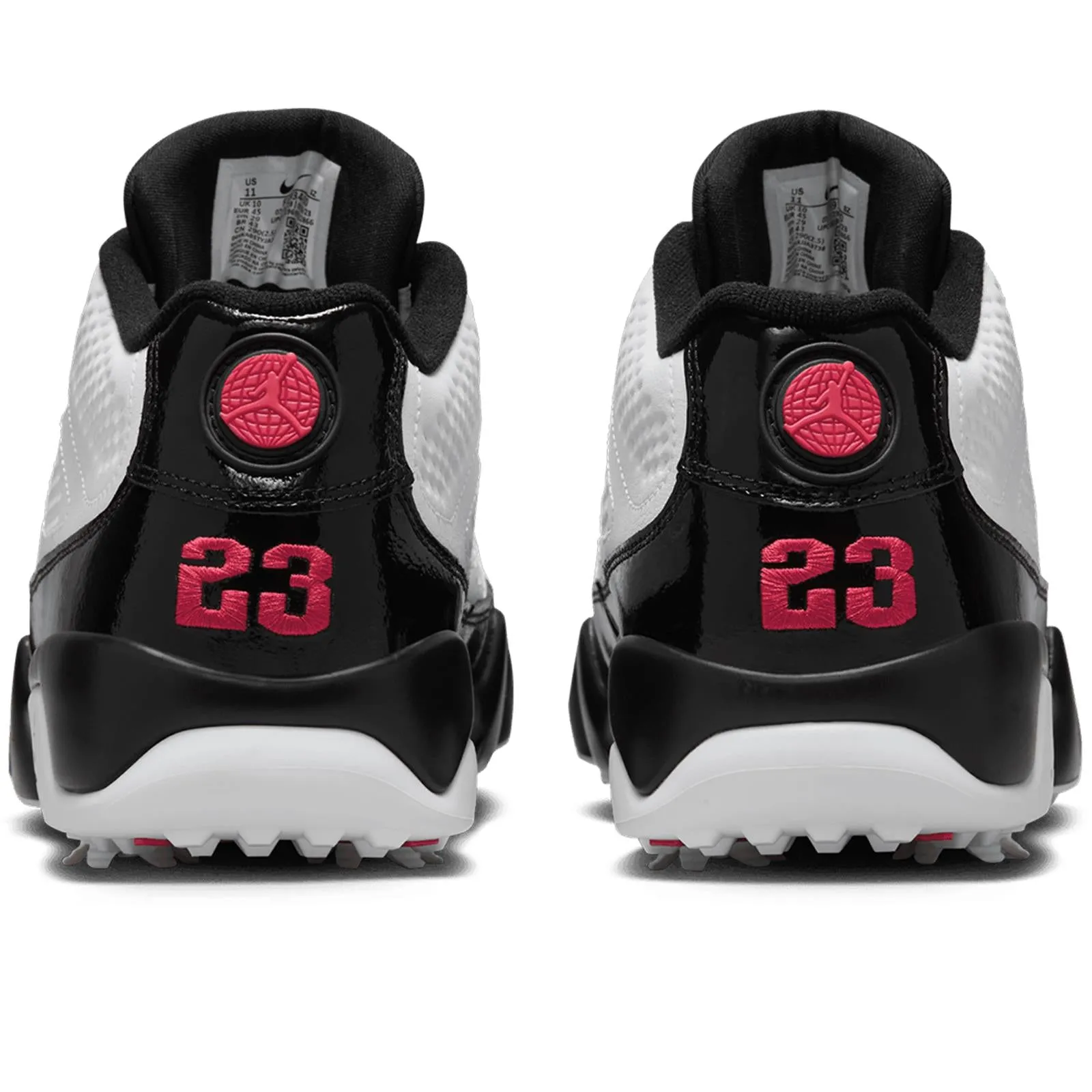 Air Jordan 9 Retro Golf Shoes White/Red - SS24