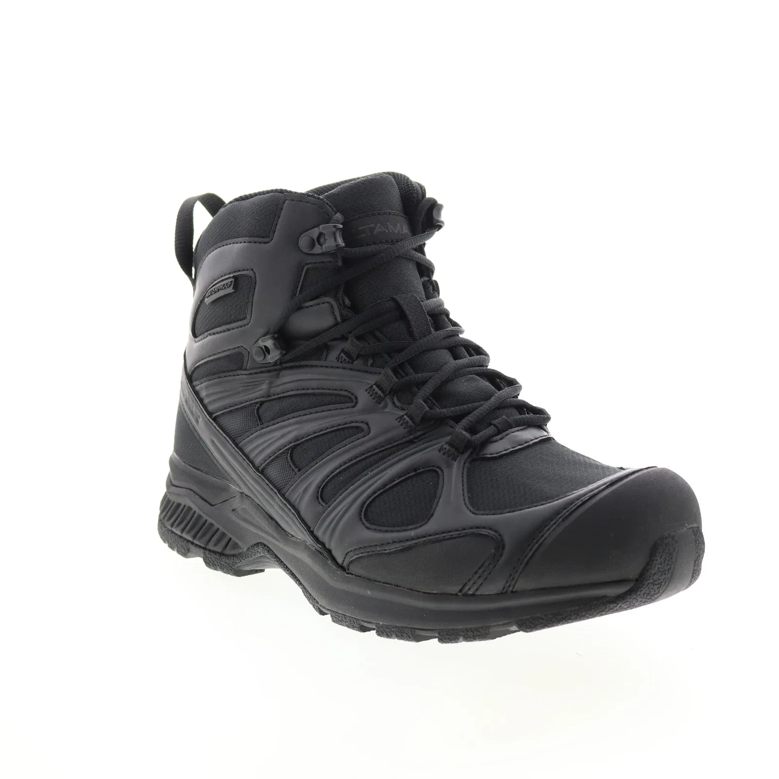 Altama Aboottabad Trail Mid Waterproof 353201 Mens Black Wide Tactical Boots