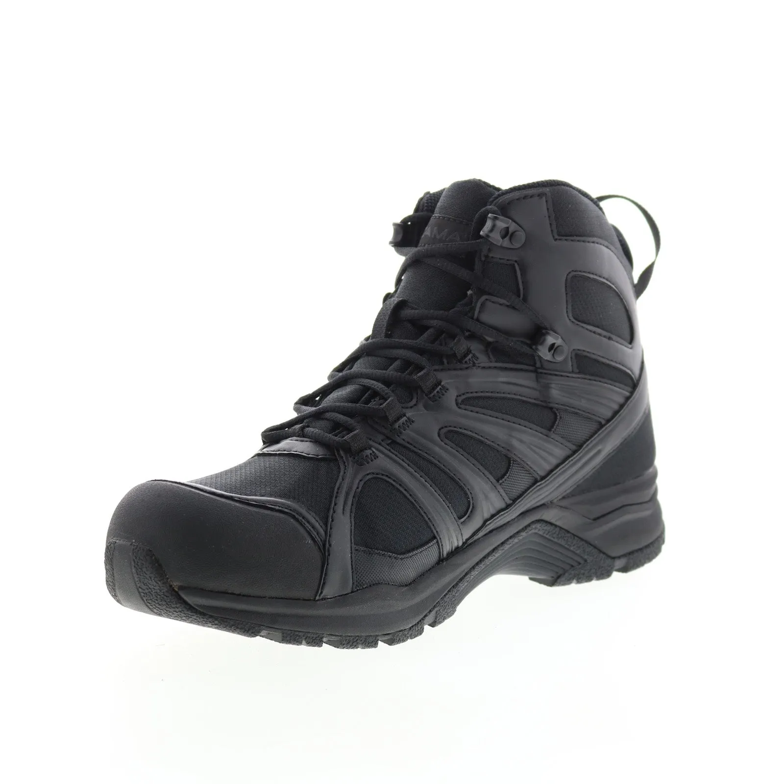 Altama Aboottabad Trail Mid Waterproof 353201 Mens Black Wide Tactical Boots