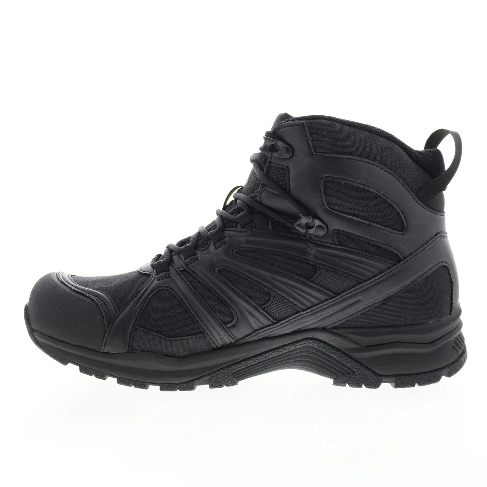 Altama Aboottabad Trail Mid Waterproof 353201 Mens Black Wide Tactical Boots