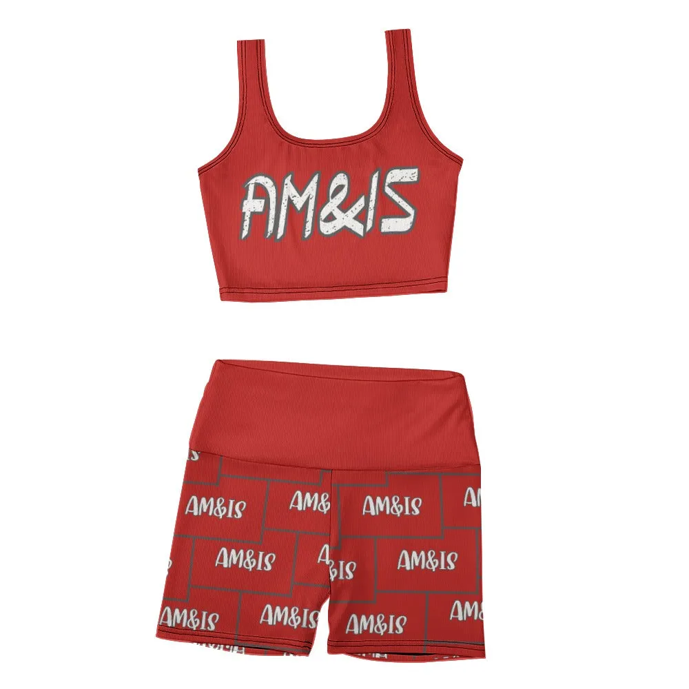 Am&Is Activewear Thread Yoga Set