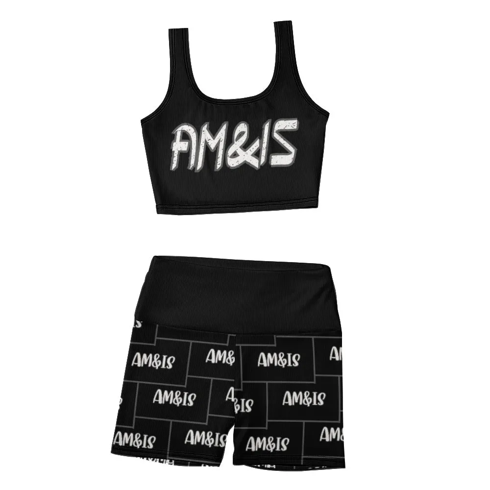 Am&Is Activewear Thread Yoga Set