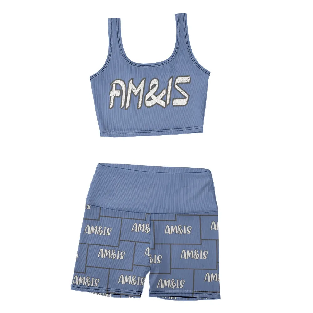 Am&Is Activewear Thread Yoga Set