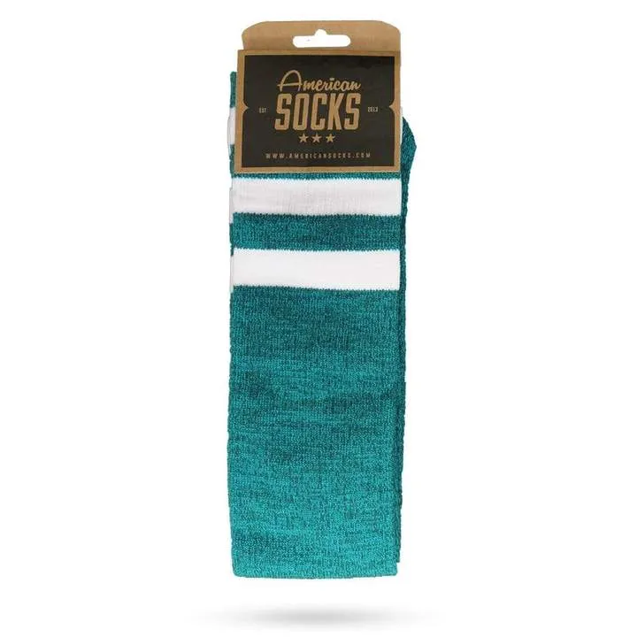 American Socks Turquoise Noise - Knee High