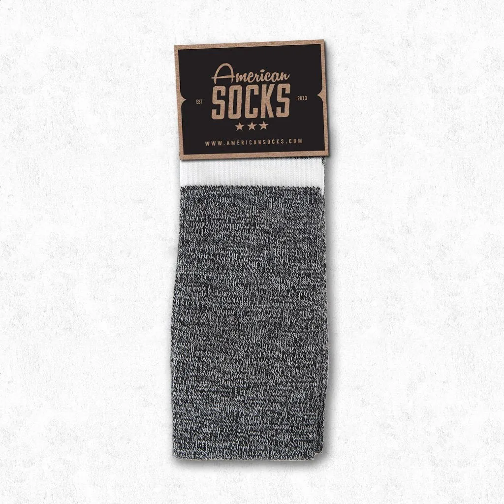 American Socks White Noise - Mid High