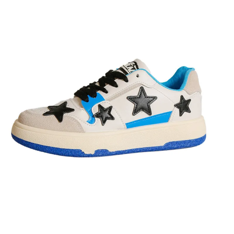 Amozae-Back To School Gifts Skater Girl Aesthetic Star Sneakers