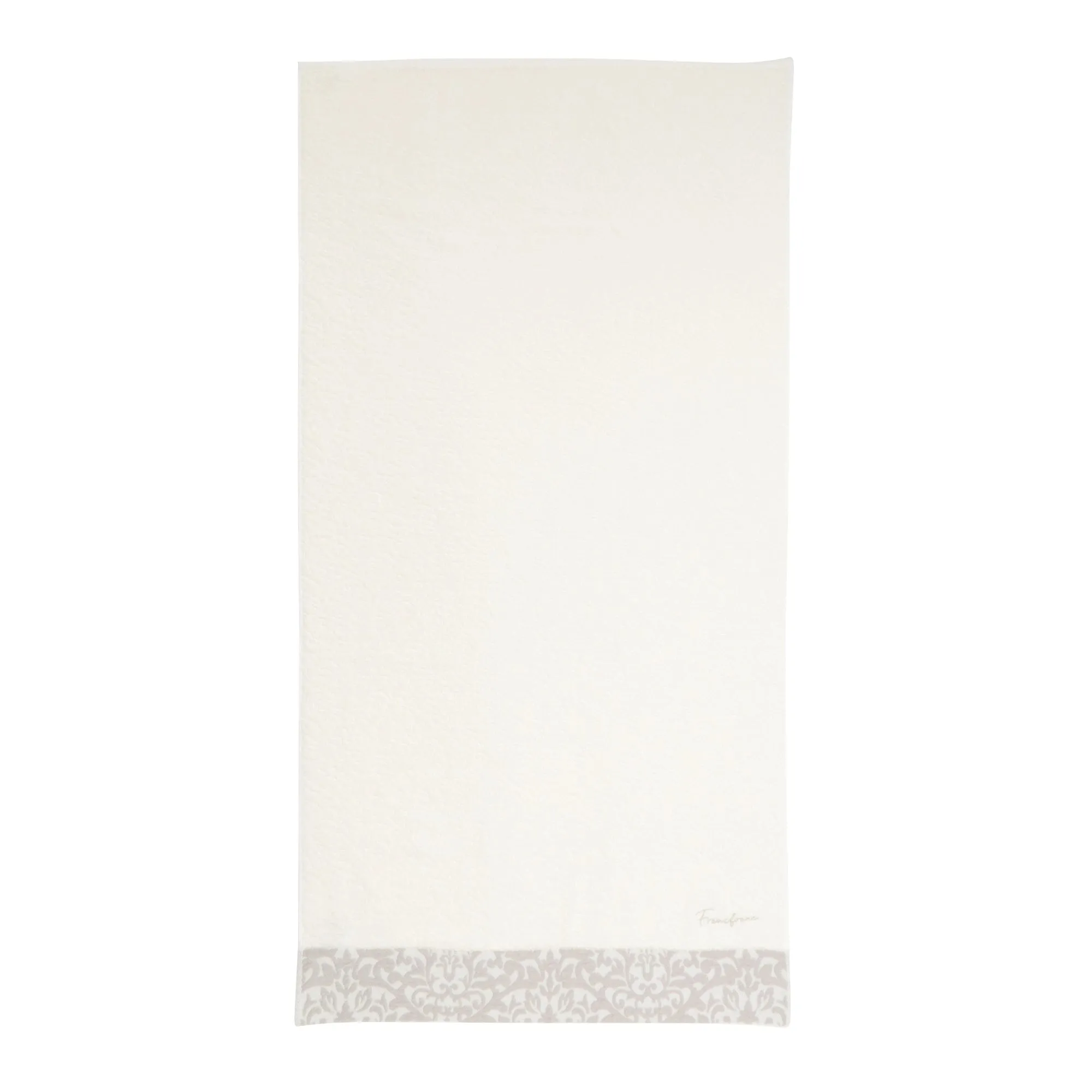 Antibacterial And Deodorizing Acanthus Bath Towel, Ivory