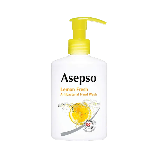 Asepso Lemon Fresh Antibacterial Hand Wash 250ml