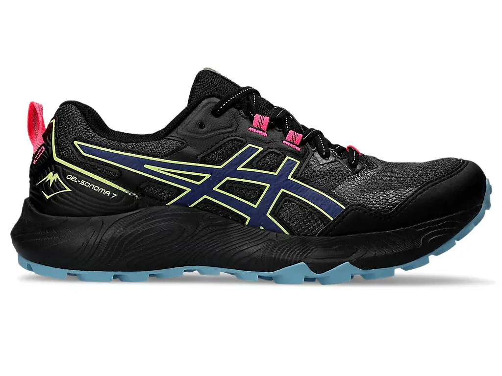 Asics Sonoma 7 (Black/Deep Ocean) Womens