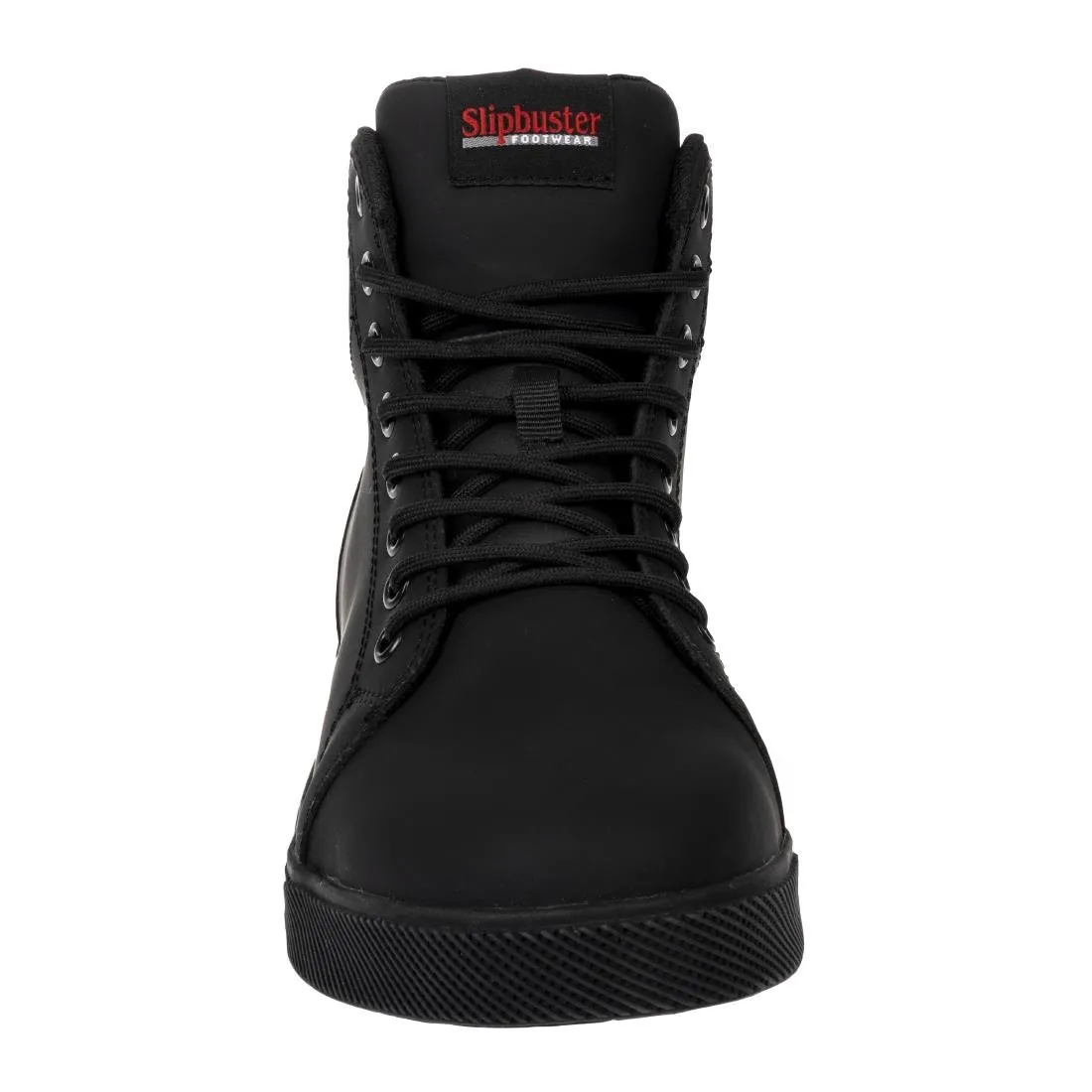 BA061-43 Slipbuster Recycled Microfibre Safety Hi Top Boots Matte Black 43