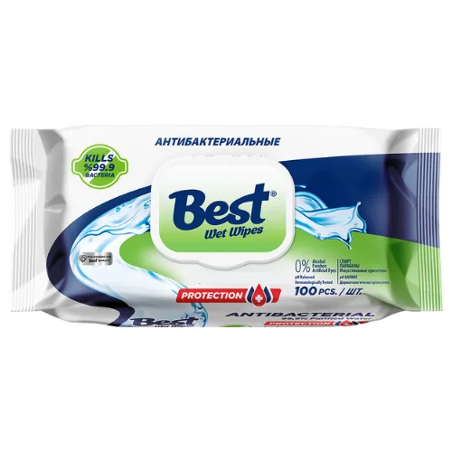 Best Antibacterial Wet Wipes 100pcs