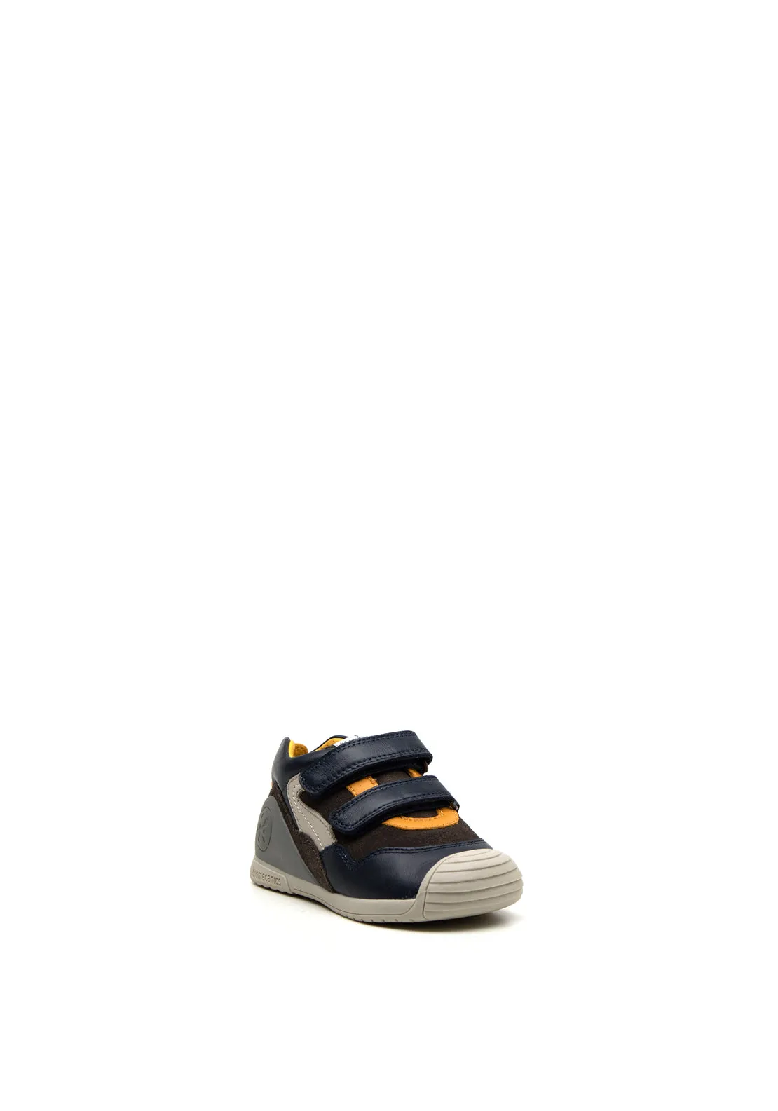 Biomecanics Boys 221131 Velcro Trainers, Navy Multi