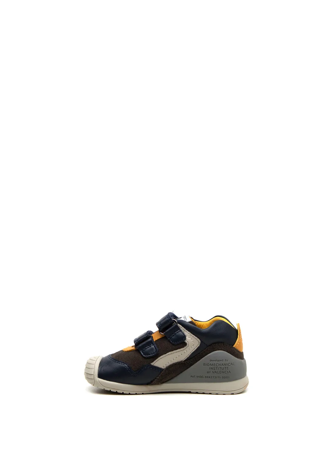 Biomecanics Boys 221131 Velcro Trainers, Navy Multi