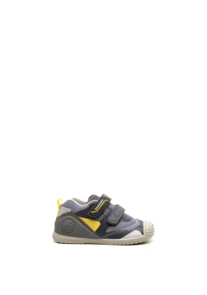 Biomecanics Boys 221139 Velcro Trainers, Grey