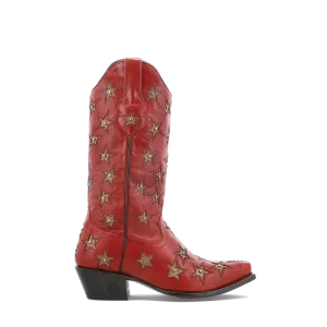 BLACK STAR - WOMEN'S MARFA - RED/BONE WBSN001