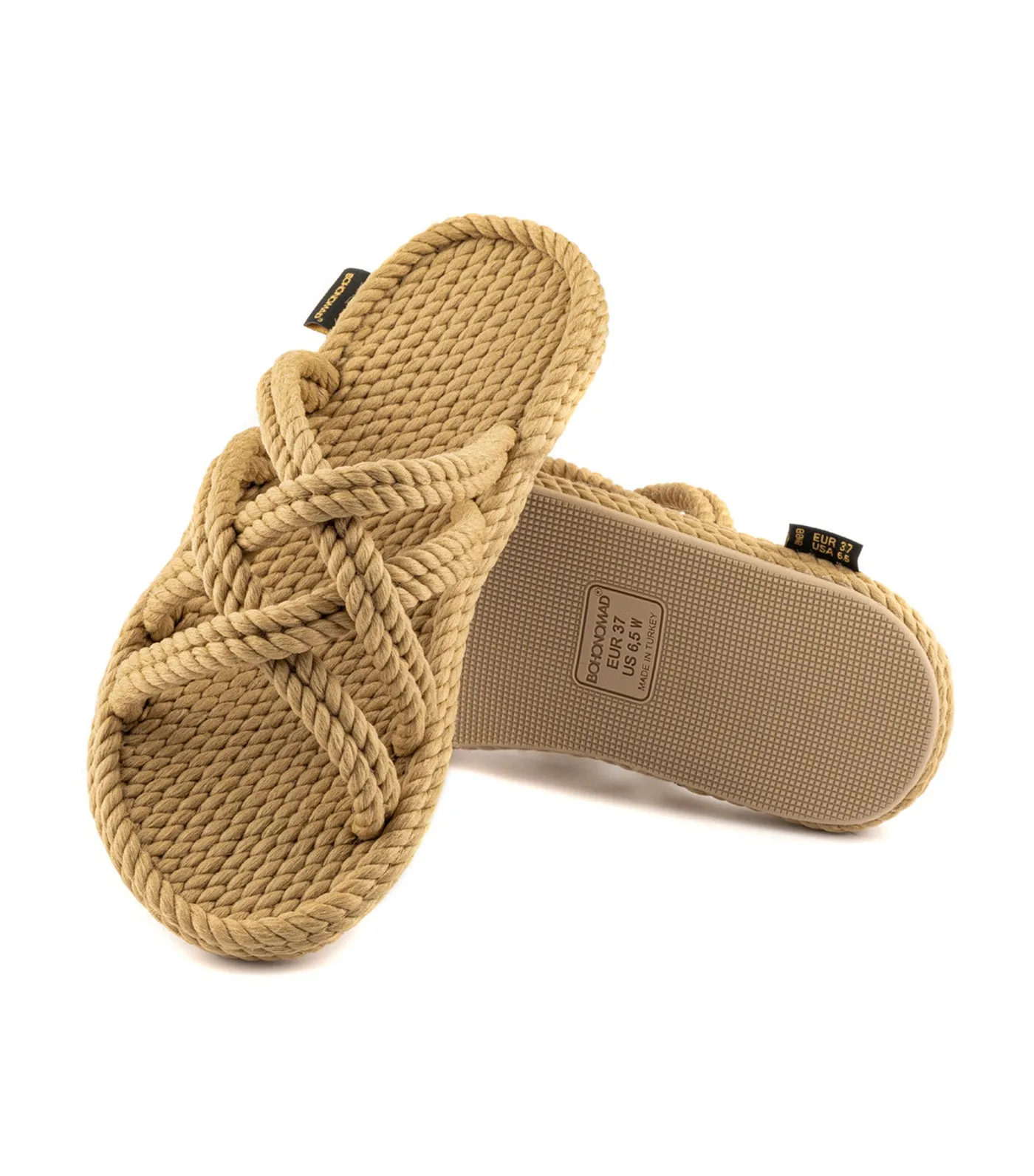 Bodrum Slippers Beige