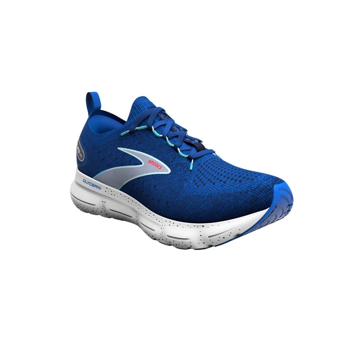 Brooks Glycerin StealthFit 20 Shoes Blue Gray