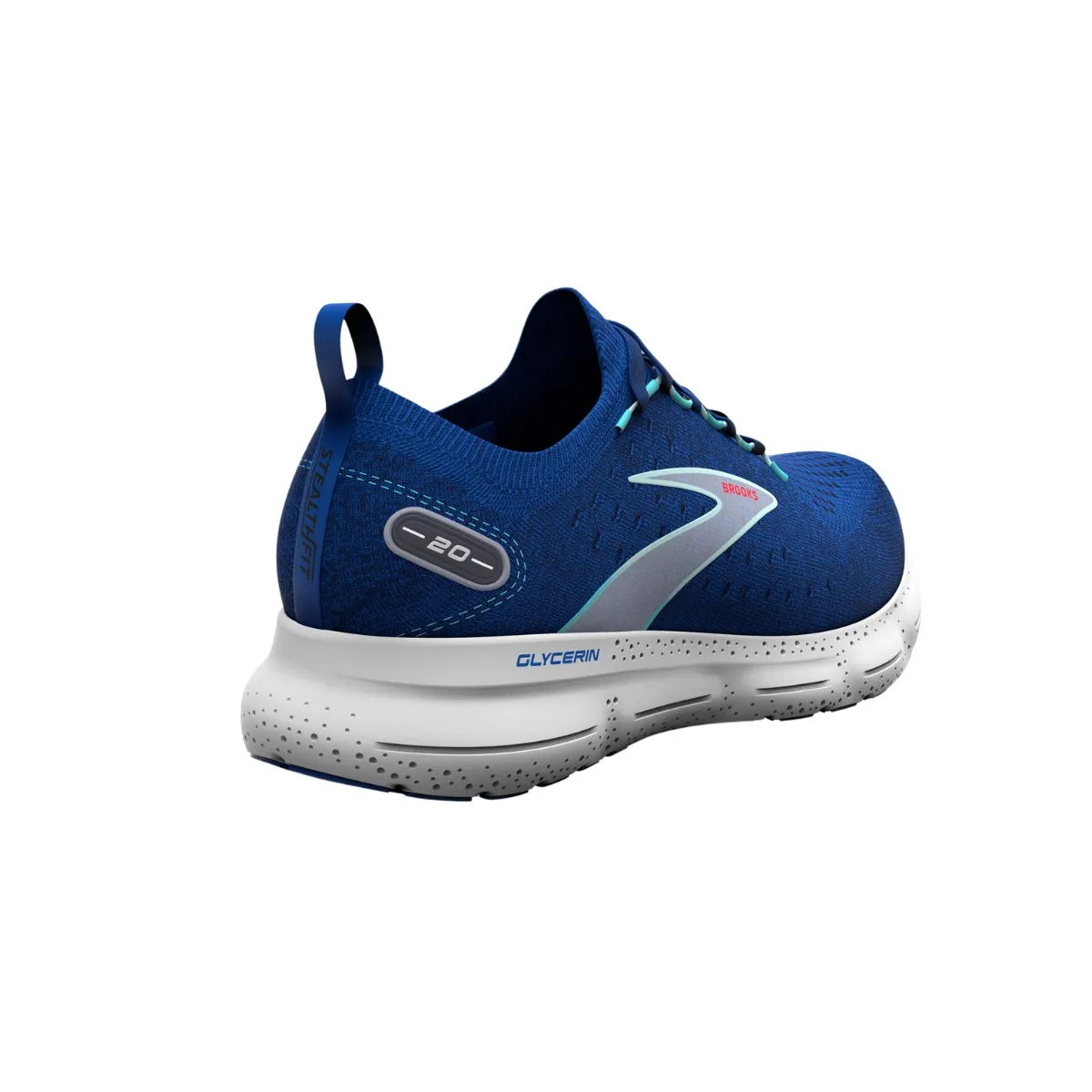 Brooks Glycerin StealthFit 20 Shoes Blue Gray