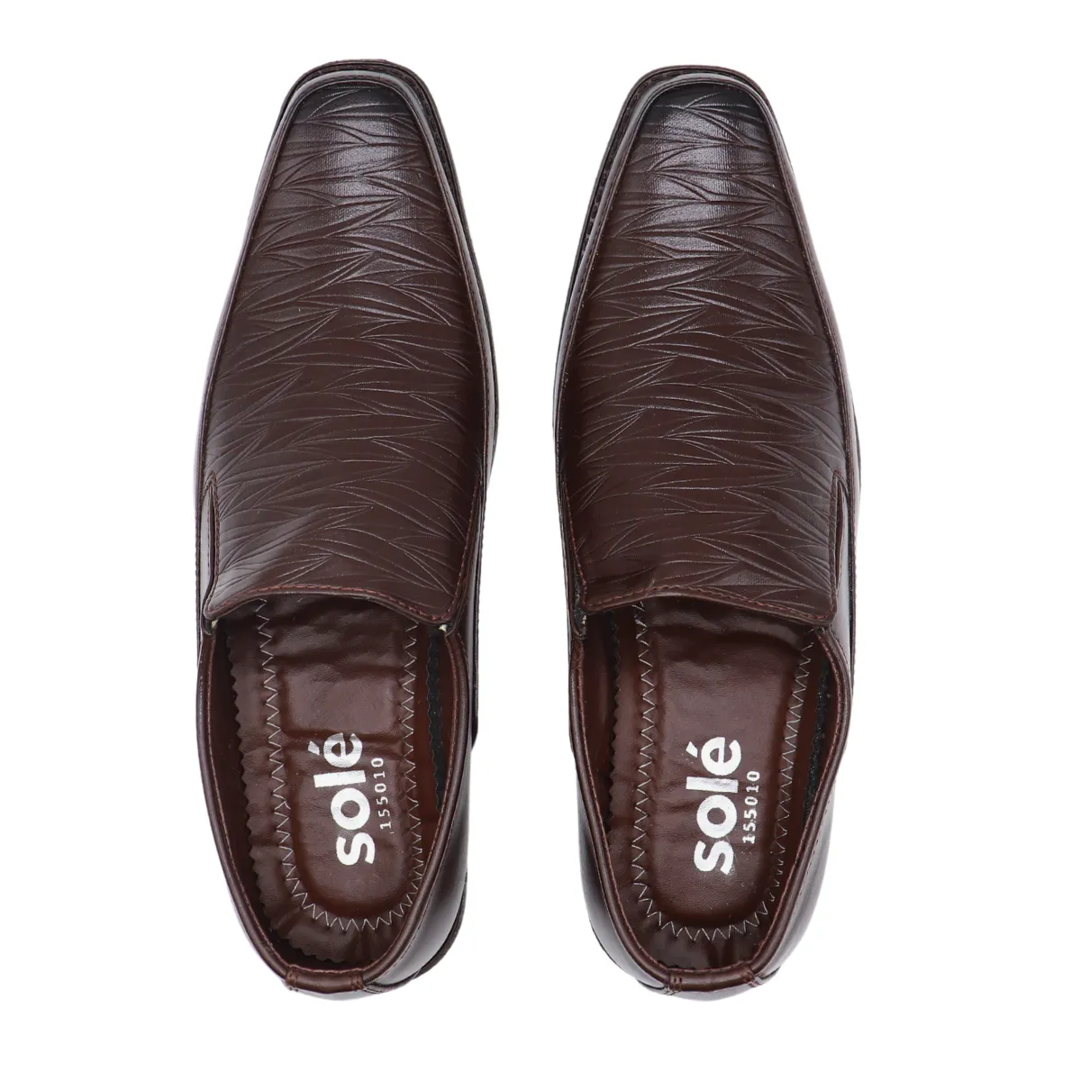 Brown Formal Slip On 155010