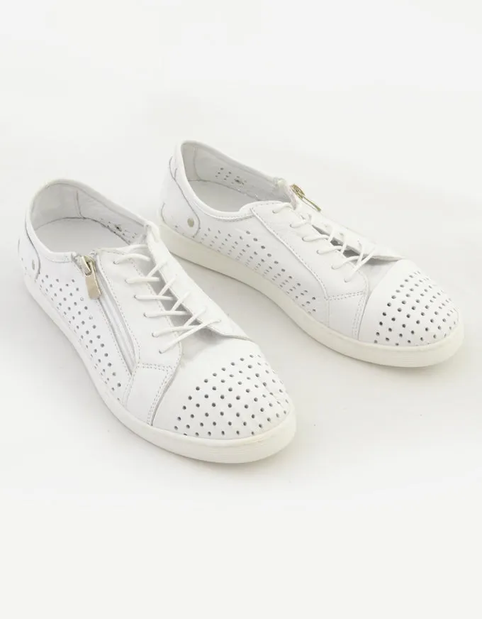 Cabello EG17 Sneaker - White