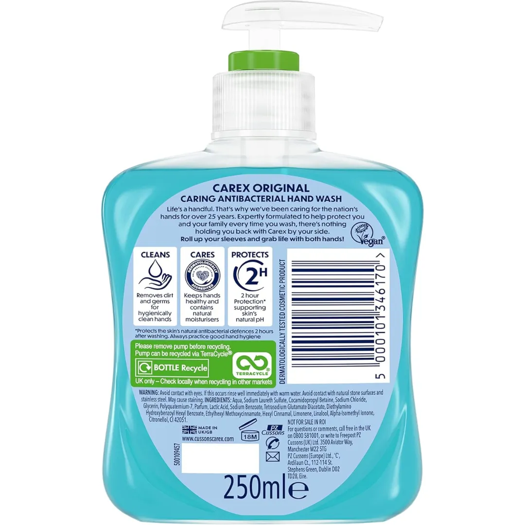 Carex Handwash Original 250Ml (T)