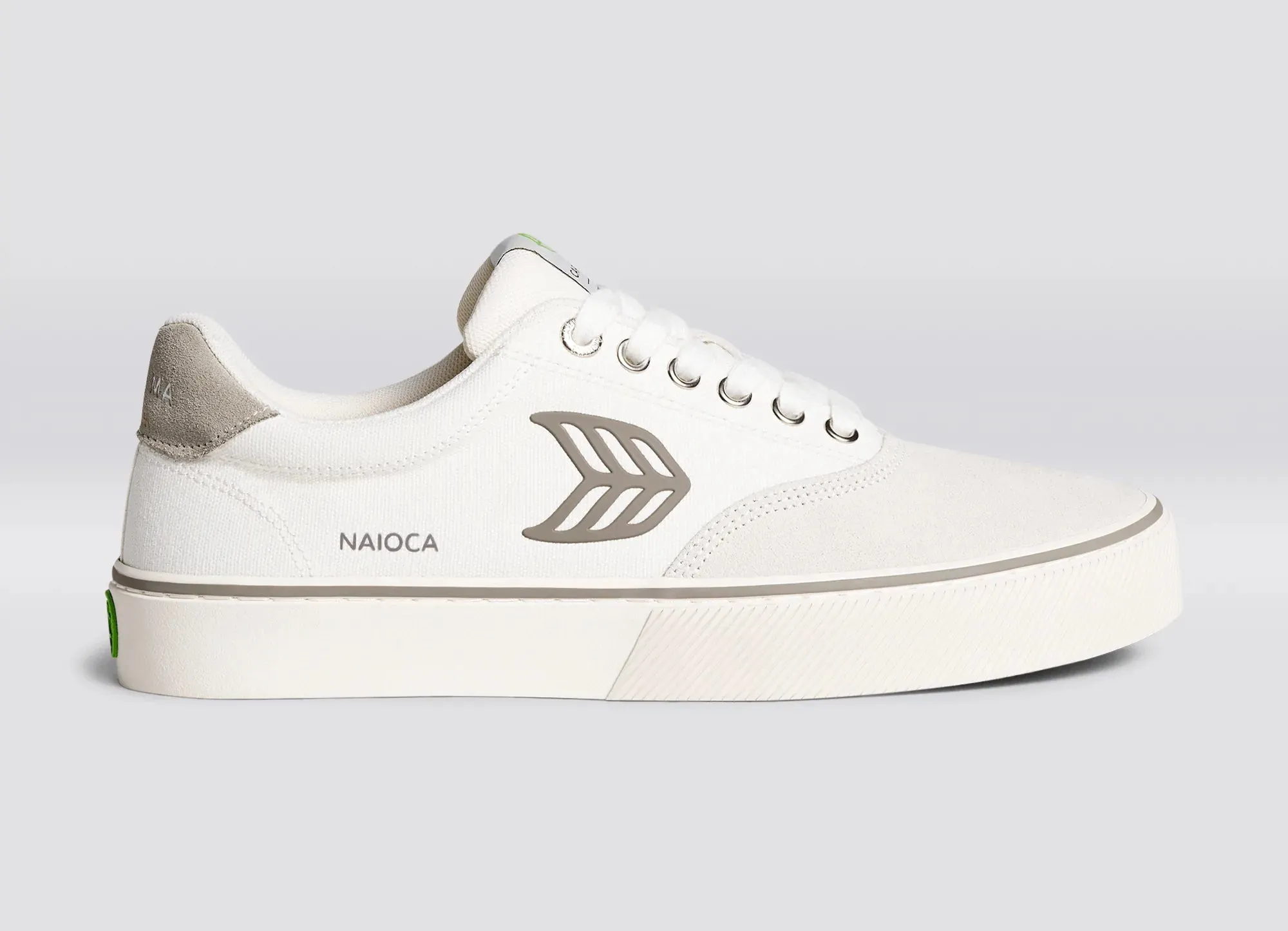 Cariuma NAIOCA Skate Vintage White Suede Off White