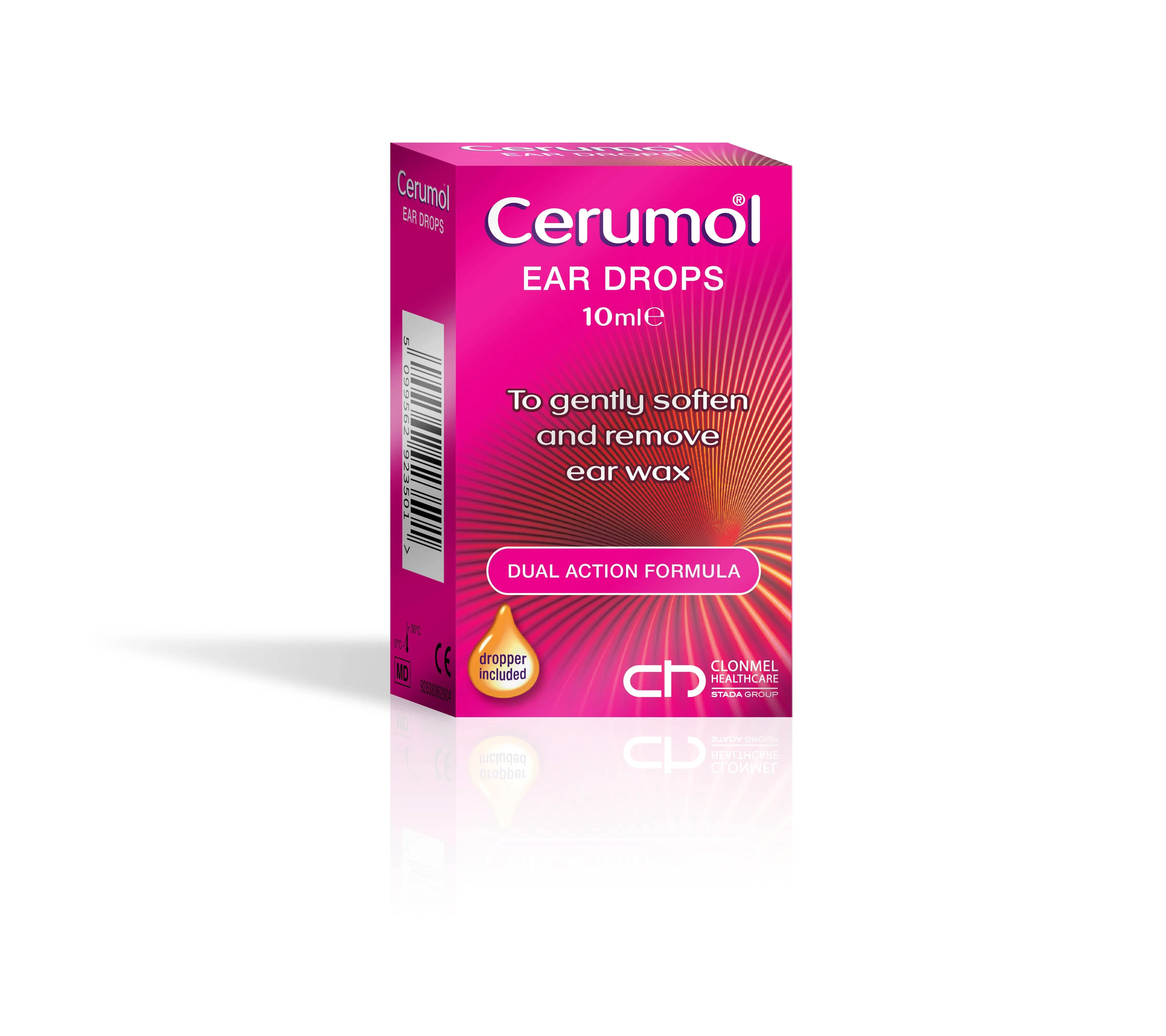 Cerumol Ear Drops Arachis Oil & Chlorobutanol for Ear Wax (10ml)