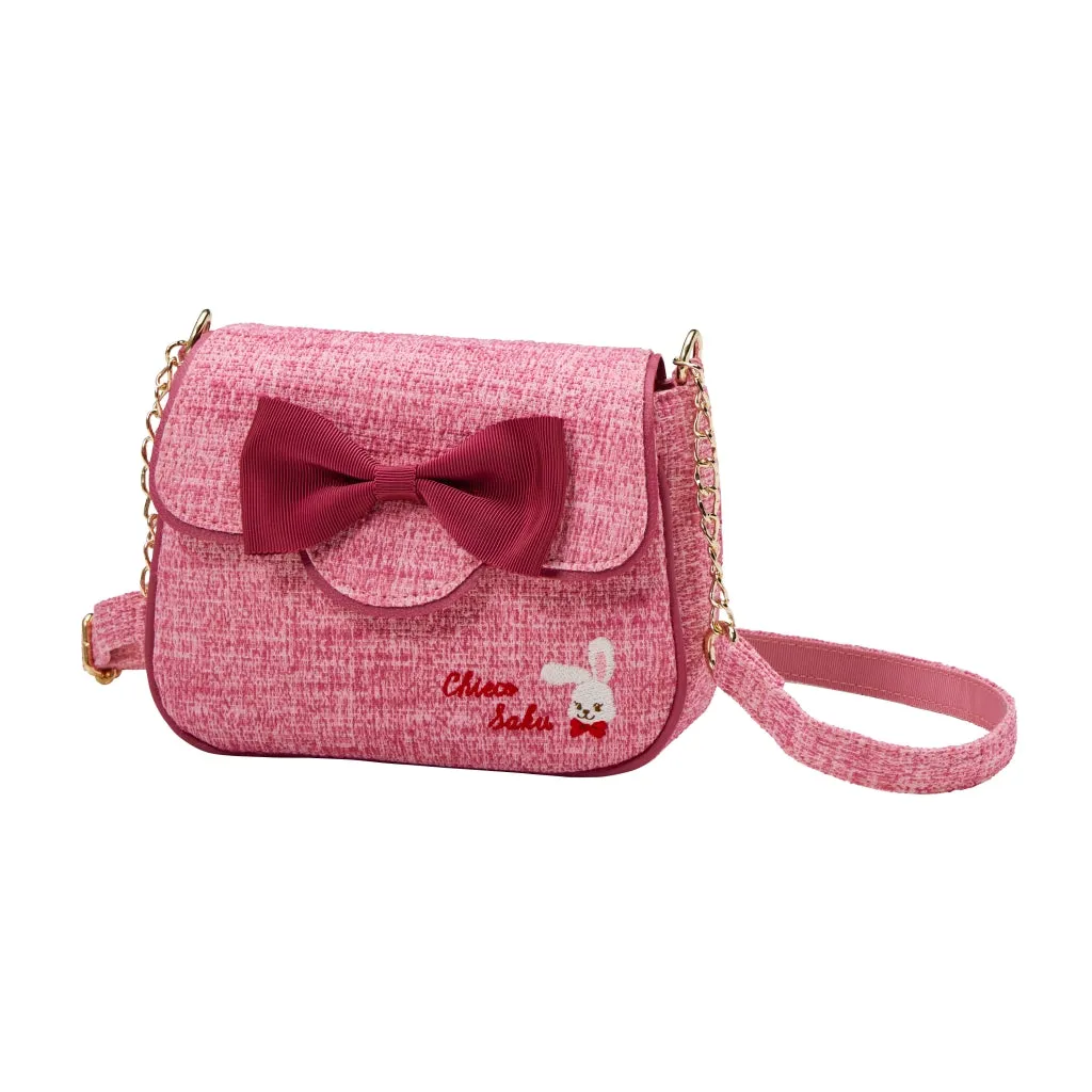 Chieco Saku Tweed Shoulder Bag