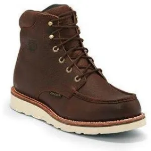 Chippewa Men's Edge Walker 6" Moc Toe WP Lace Up Work Boot - 25341