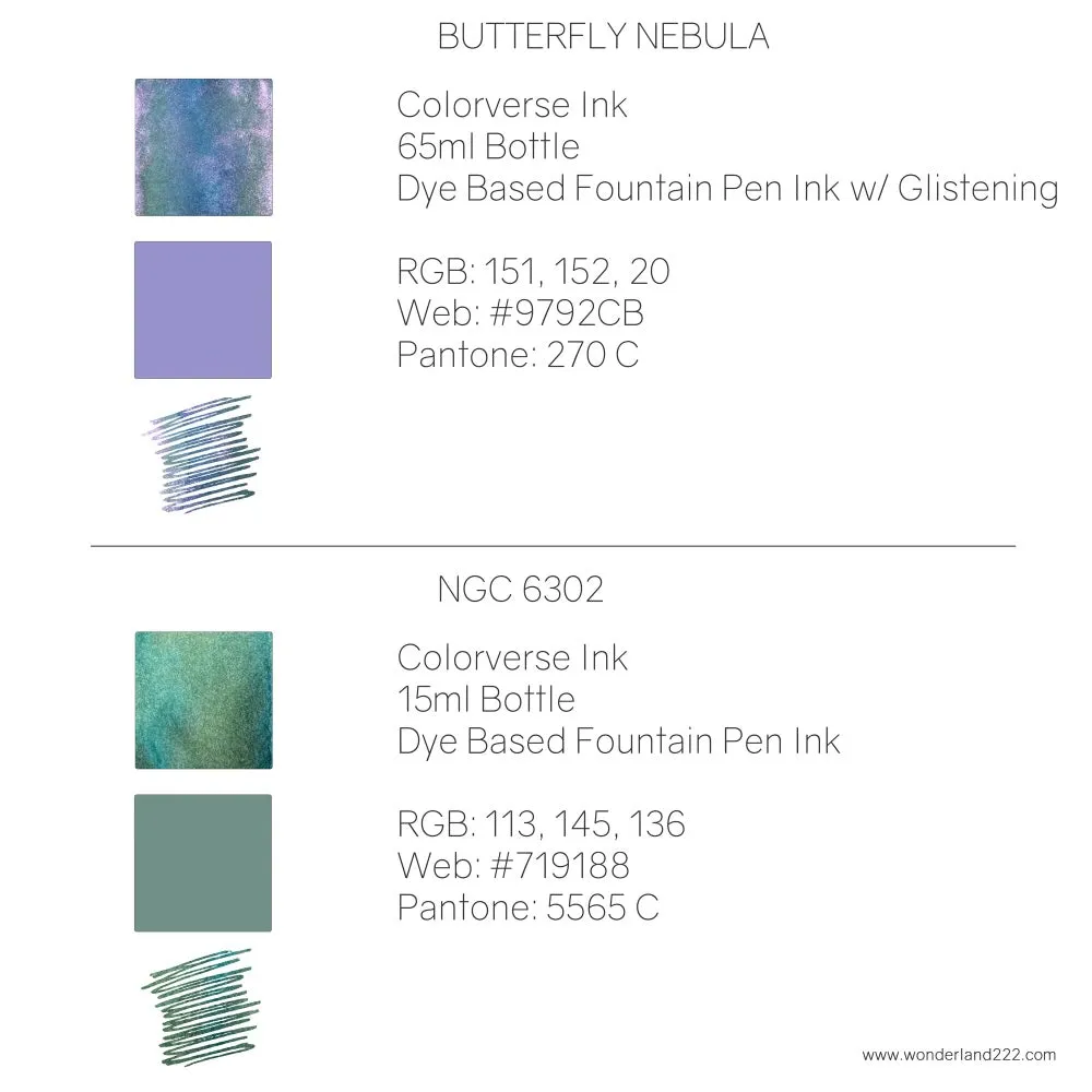 Colorverse Ink - Butterfly Nebula - NGC 6302 (Special Edition)